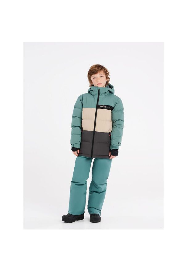 Dziecięca kurtka narciarska Protest Prtcrow. Kolor: szary. Sezon: zima. Sport: narciarstwo