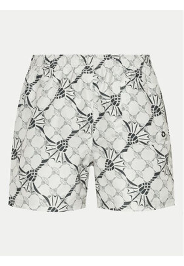JOOP! Szorty kąpielowe Babados 30041400 Écru Regular Fit. Materiał: syntetyk