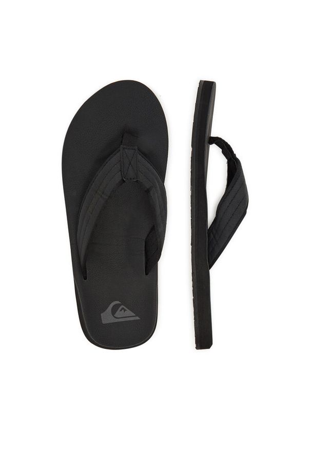 Japonki Quiksilver. Kolor: czarny