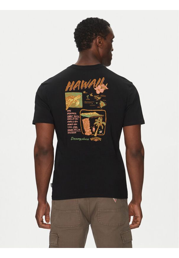 Billabong T-Shirt EBYZT00294 Czarny Regular Fit. Kolor: czarny. Materiał: bawełna