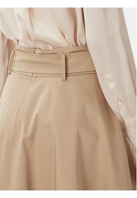 Marella Spódnica trapezowa Tappeto 2613101101 Beżowy Regular Fit. Kolor: beżowy. Materiał: bawełna #4