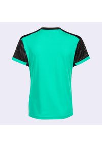 Koszulka do tenisa z krótkim rekawem damska Joma SHORT SLEEVE T- SHIRT. Kolor: czarny, zielony, wielokolorowy. Długość: krótkie. Sport: tenis