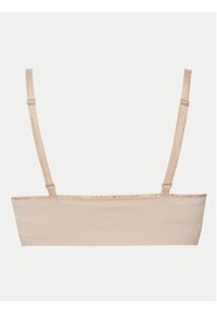 TOMMY HILFIGER - Tommy Hilfiger Biustonosz bezfiszbinowy UW0UW05210 Beżowy. Kolor: beżowy. Materiał: syntetyk