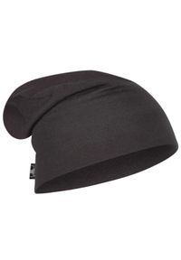 Czapka dla dorosłych Buff Merino Heavyweight Beanie. Kolor: czarny. Materiał: wełna. Styl: sportowy #1
