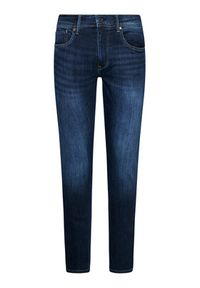 Pepe Jeans Jeansy Finsbury PM200338 Granatowy Skinny Fit. Kolor: niebieski #4