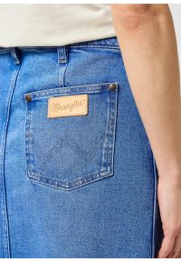 Wrangler - DAMSKA SPÓDNICA WRANGLER DENIM MAXI SKIRT ONCE LOVED 112356425. Materiał: denim