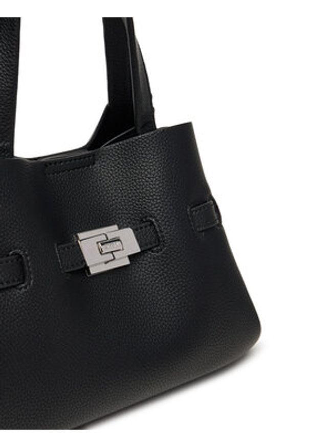 DKNY Torebka R52DAK44 Czarny. Kolor: czarny. Materiał: skórzane