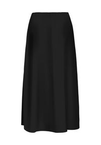 only - ONLY Spódnica maxi Nova 15357477 Czarny Regular Fit. Kolor: czarny. Materiał: wiskoza