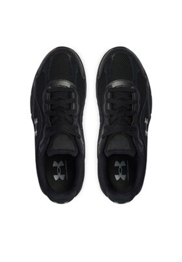 Under Armour Sneakersy UA Tech Runner 6011293 Czarny. Kolor: czarny. Materiał: skóra, zamsz