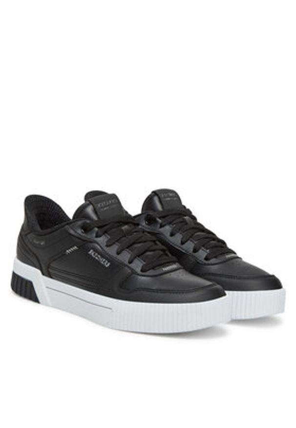 skechers - Skechers Sneakersy Jade-Put It In Neutral 185222/BLK Czarny. Kolor: czarny. Materiał: skóra