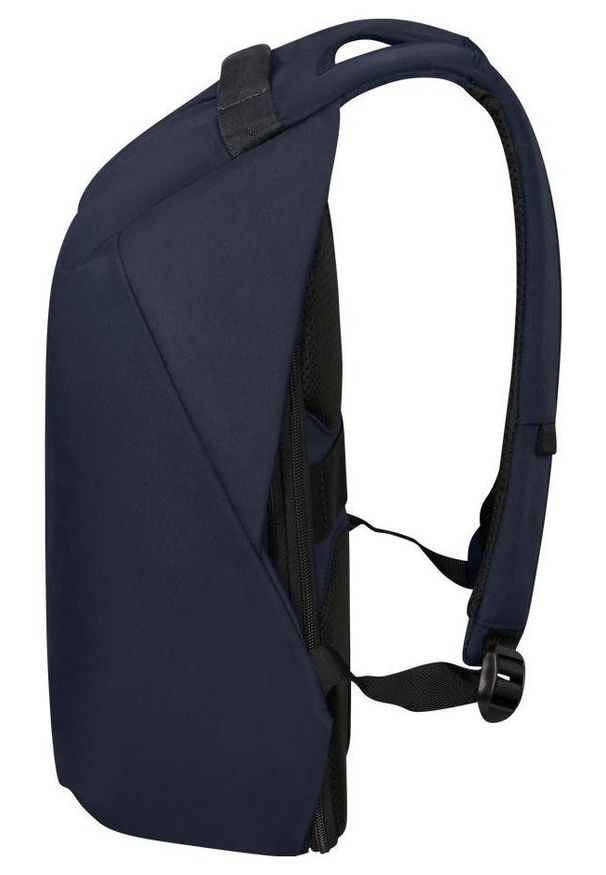 Plecak Samsonite Securipak 2.0 14.1'' granatowy. Kolor: niebieski. Materiał: materiał, tkanina. Styl: młodzieżowy, elegancki