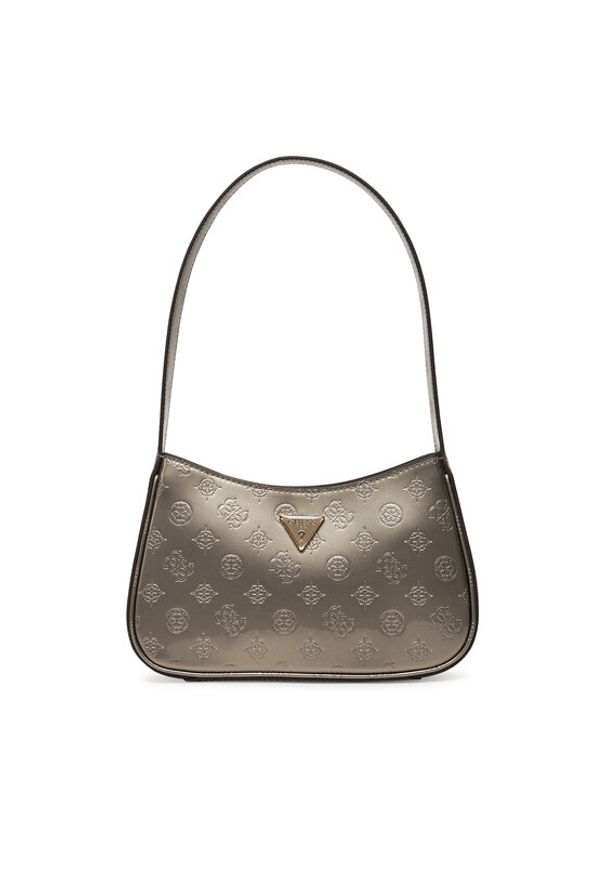 Guess Torebka 172061 Szary. Kolor: złoty. Materiał: skórzane