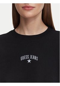 Guess Jeans Bluza W6YQ03 K3828 Czarny Regular Fit. Kolor: czarny. Materiał: bawełna #5
