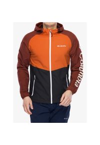 columbia - Kurtka softshell męska Columbia Panther Creek II Jacket. Kolor: pomarańczowy. Materiał: softshell. Sport: turystyka piesza #1