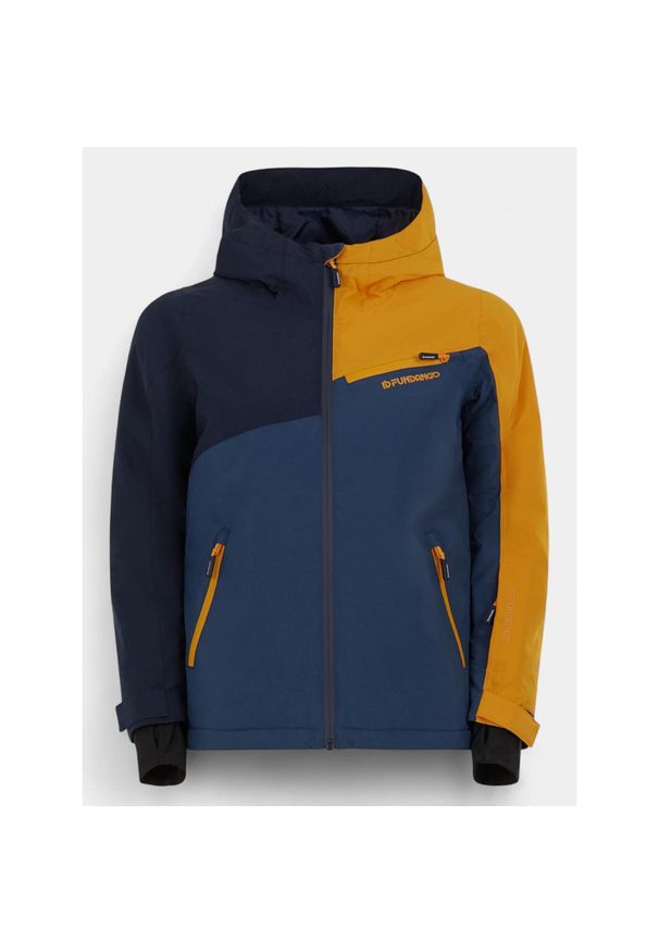 FUNDANGO - Kurtka Narciarska Fundango Nova. Kolor: wielokolorowy, niebieski, żółty. Sezon: zima. Sport: narciarstwo