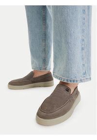 G-Star RAW - G-Star Raw Półbuty EO-JUMBO-01 MI08 Szary. Kolor: szary. Materiał: zamsz, skóra #5