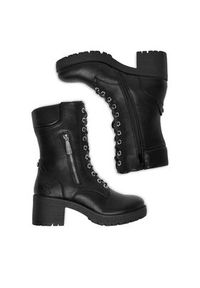 Beverly Hills Polo Club Trzewiki EO-WS0680-01 Czarny. Kolor: czarny. Materiał: materiał #6