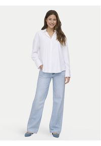 only - ONLY Koszula Oregon 15367554 Biały Regular Fit. Kolor: biały. Materiał: bawełna #7