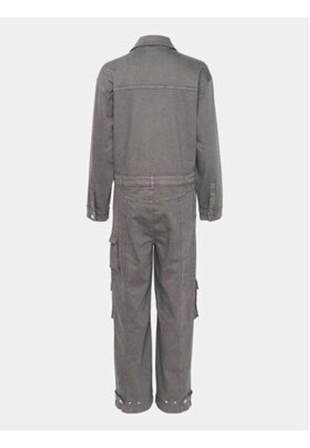 GESTUZ - Gestuz Kombinezon Mirza 10908721 Szary Relaxed Fit. Kolor: szary. Materiał: bawełna