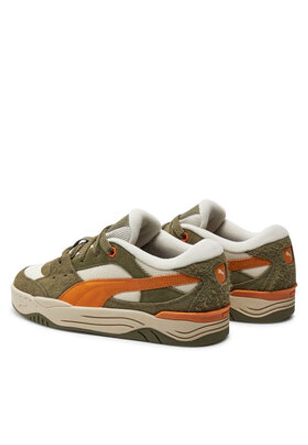 Puma Sneakersy 180 Texture 397313 02 Khaki. Kolor: brązowy. Materiał: zamsz, skóra