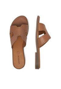 Lasocki Klapki WI16-FOXI-74 Brązowy. Kolor: brązowy. Materiał: skóra #4