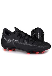 Buty męskie korki do piłki nożnej Nike PHANTOM GT2 CLUB FG/MG. Kolor: czarny. Sport: piłka nożna