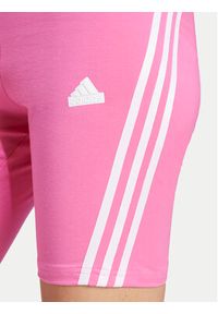 Adidas - adidas Kolarki Future Icons 3-Stripes IS3630 Różowy Slim Fit. Kolor: różowy. Materiał: bawełna #6