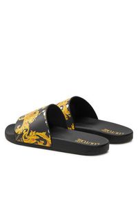 Versace Jeans Couture Klapki 77VA3SQ3 ZS834 Czarny. Kolor: czarny #4