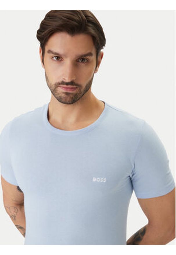 BOSS Komplet t-shirtów 50532468 Kolorowy Regular Fit. Materiał: bawełna. Wzór: kolorowy