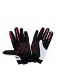Rękawiczki rowerowe 100% Geomatic Gloves. Kolor: szary, czerwony, wielokolorowy