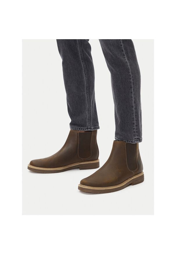 Sztyblety Clarks. Kolor: brązowy