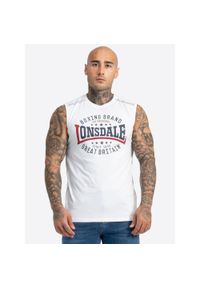 Tank top Lonsdale St.Agnes. Kolor: biały. Długość rękawa: bez rękawów #1