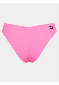 Calvin Klein Swimwear Dół od bikini KW0KW02399 Różowy. Kolor: różowy. Materiał: syntetyk
