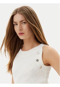 Artigli Top ACMA001879 Kremowy Regular Fit. Kolor: kremowy. Materiał: wiskoza #2