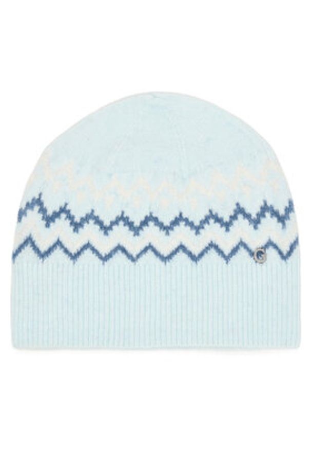 Guess Zestaw Szalik i Czapka W5PZ18 Z3LQ0 Niebieski Regular Fit. Kolor: niebieski. Materiał: materiał