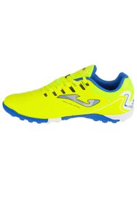 Joma - Buty piłkarskie - turfy męskie, Maxima 25 MAXS TF. Kolor: żółty, wielokolorowy, niebieski. Sport: piłka nożna
