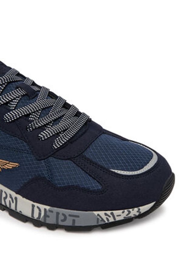 Aeronautica Militare Sneakersy 261SC0276UCT04327 Granatowy. Kolor: niebieski. Materiał: materiał