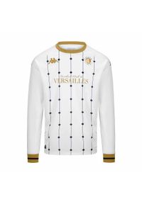 Kappa - Koszulka wyjazdowa z długim rękawem FC Versailles 78 2024/25. Kolor: biały, żółty, wielokolorowy. Długość rękawa: długi rękaw. Długość: długie. Sport: piłka nożna
