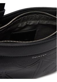 Calvin Klein Saszetka Emblem Emboss Slim Flatpack LV04D3370G Czarny. Kolor: czarny. Materiał: skóra #6