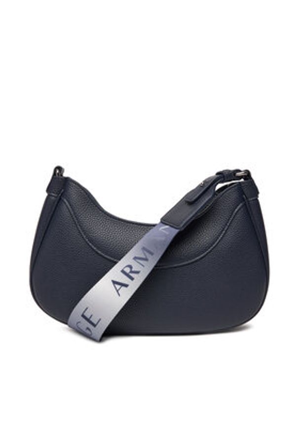 Armani Exchange Torebka 942883 CC783 UB102 Granatowy. Kolor: niebieski. Materiał: skórzane