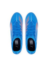 Puma Buty do piłki nożnej Ultra 6 Play+ Fg/Ag 108548 01 Niebieski. Kolor: niebieski. Materiał: skóra #3