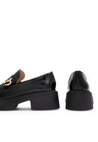 Eva Minge Loafersy LAGOA-24750 Czarny. Kolor: czarny. Materiał: skóra, lakier #4