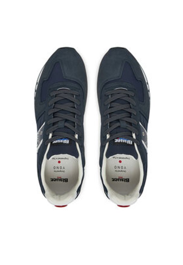 Blauer Sneakersy S5TOKYO01 Granatowy. Kolor: niebieski. Materiał: materiał