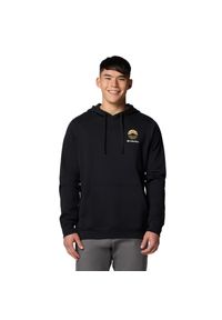 columbia - Bluza dresowa sportowa męska Trek Graphic Hoodie. Kolor: czarny. Materiał: bawełna, poliester. Sport: turystyka piesza