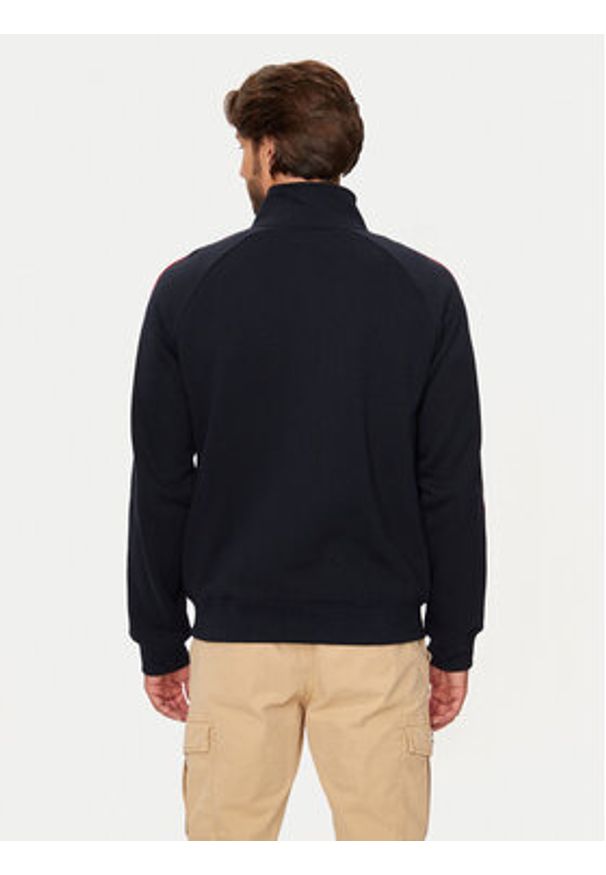 Guess Jeans Bluza M4BQ38 K9V31 Granatowy Regular Fit. Kolor: niebieski. Materiał: bawełna