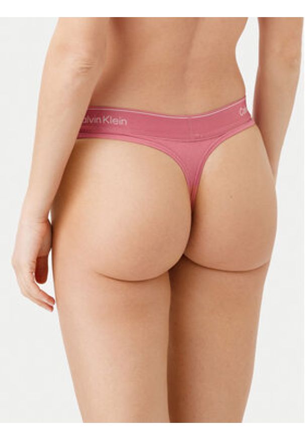 Calvin Klein Underwear Stringi 000QF7878E Różowy. Kolor: różowy