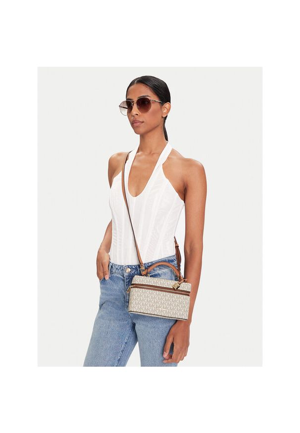 Torebka MICHAEL Michael Kors. Kolor: kremowy