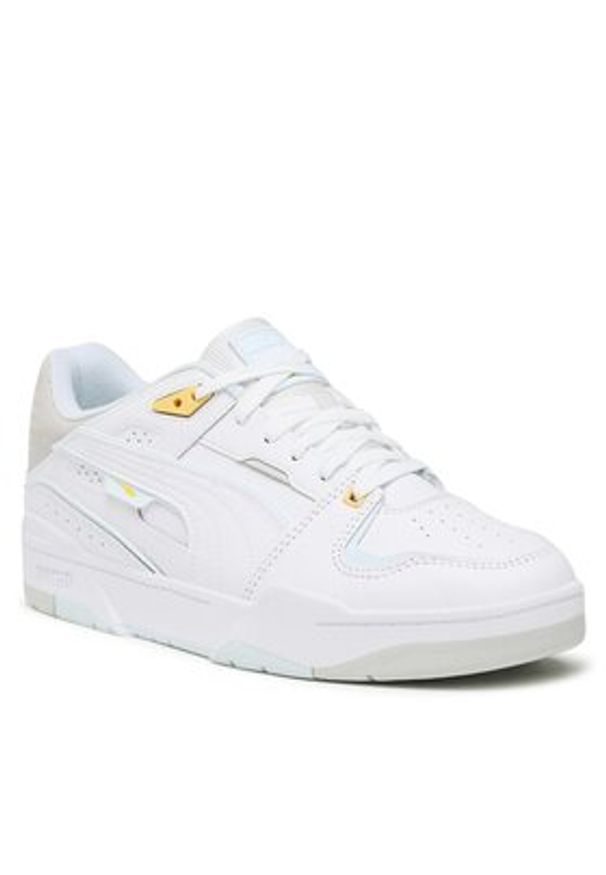 Puma Sneakersy Slipstream Bball 393266 06 Biały. Kolor: biały. Materiał: skóra