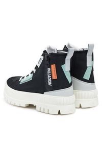 Palladium Sneakersy Pallashock Backzip 2 94469-008-M Czarny. Kolor: czarny. Materiał: materiał #3