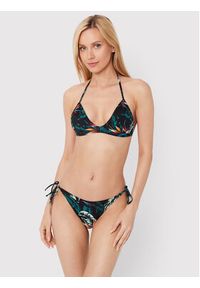 Tommy Jeans Dół od bikini UW0UW03731 Czarny. Kolor: czarny. Materiał: syntetyk